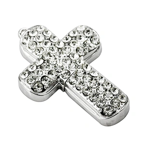 Cross Colorful Jewelry Gift Metal USB Flash Drive USB Flash Disk USB Stick USB Flash USB Drive