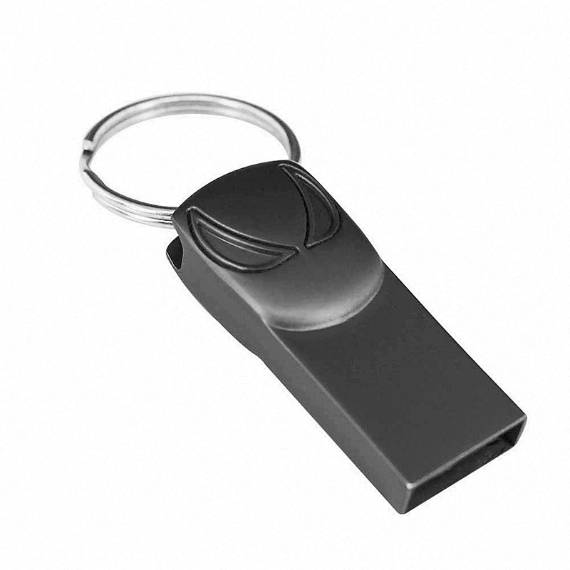 Custom Logo Metal Band Ring Hook Waterproof Company Gift USB Flash Drive USB Flash Disk USB Drive USB Driver USB Disk USB Stick