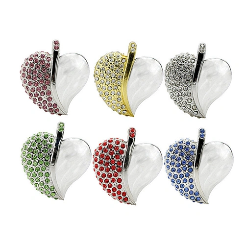 Metal Jewelry Colorful Promotional Gift USB Flash Drive Ubs Flash Disk USB Stick USB Flash USB Drive