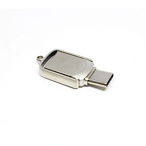 Metal Mini Portable USB Flash Drive Dual Port Type-C Laser Logo USB Drive USB Flash Disk USB Disk