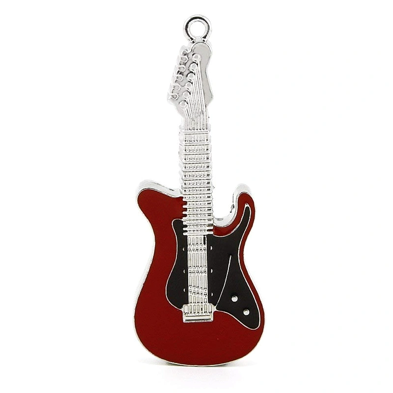 Guitar Musical Instruments Colorful Jewelry Gift Metal USB Flash Drive USB Flash Disk USB Stick USB Pen Drive USB Drive