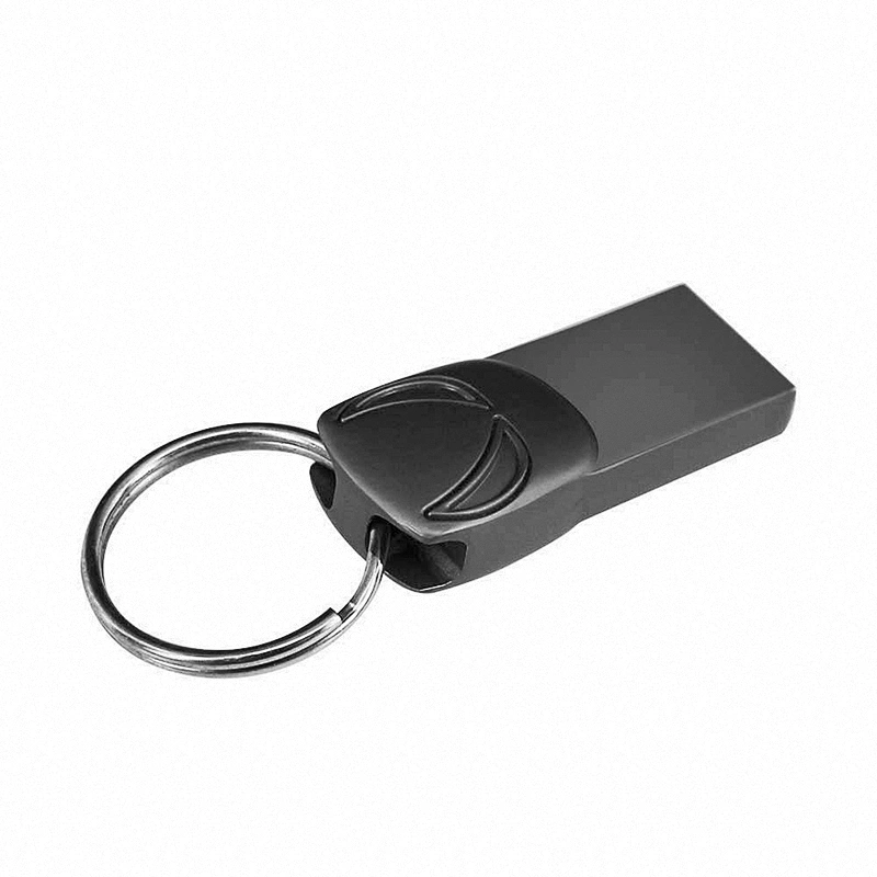 Custom Logo Metal Band Ring Hook Waterproof Company Gift USB Flash Drive USB Flash Disk USB Drive USB Driver USB Disk USB Stick