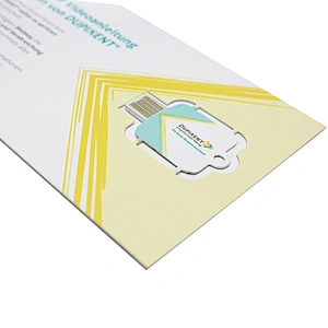 Business Advertising Promotion Gift Paper USB Stick Cmyk Printing USB Flash Drive/Flash Memory/USB Disk
