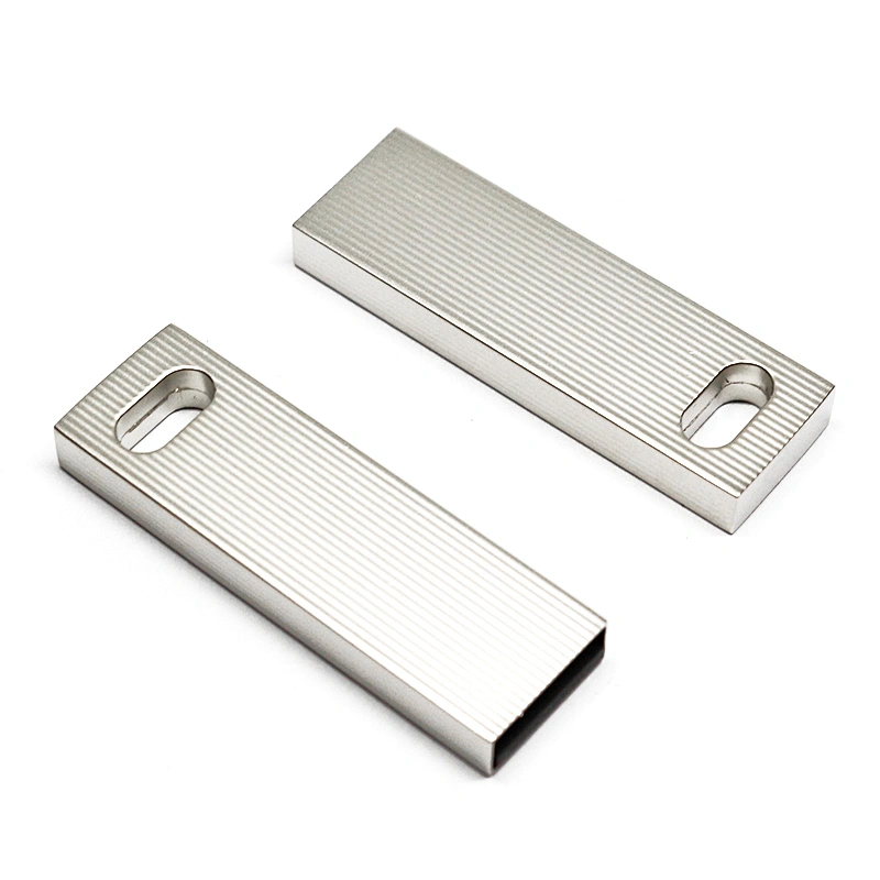 Metal Texture New Style Customized Logo USB Flash Drive for Promotional Gift