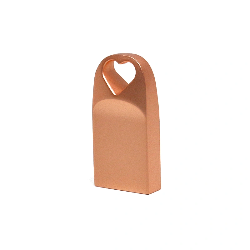 Mini Portable Heart Shape Metal USB Flash Drive USB Flash Disk USB Stick USB Drive USB Driver