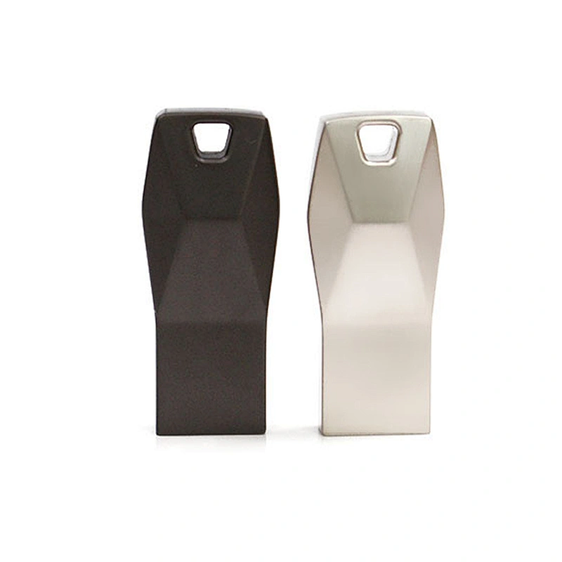 Metal Silvery Customized Logo USB Flash Drive USB Flash Disk USB Stick USB Drive Flash Drive