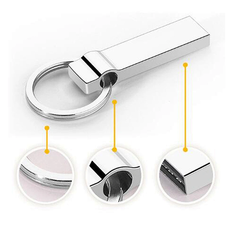 New Style Key Chain Metal Case 8GB 16GB USB Flash Disk USB Disk USB Flash Drive USB Stick