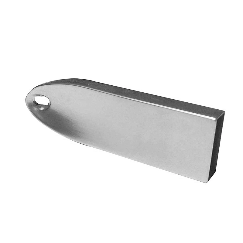 Bullet Metal Printable Logo Silvery USB Flash Drive/USB Pen Drive/USB Flash/USB Flash Disk/USB Stick