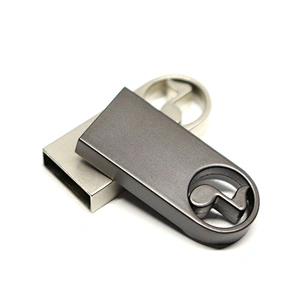 64GB Mini Metal Music USB Flash Drive Promotional Gift Two Color Logo Printing USB Flash Disk USB Disk USB Stick