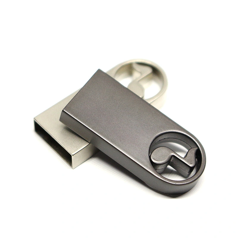 64GB Mini Metal Music USB Flash Drive Promotional Gift Two Color Logo Printing USB Flash Disk USB Disk USB Stick