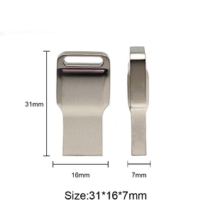 Silvery Metal Portable USB 2.0 Pen Drive USB Flash Drive USB Disk USB Drive USB Flash Disk with Your Logo