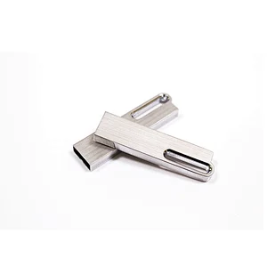 16GB Promotional Gift Customized Logo USB Flash Drive Metal Flash Cover USB Pen Drive