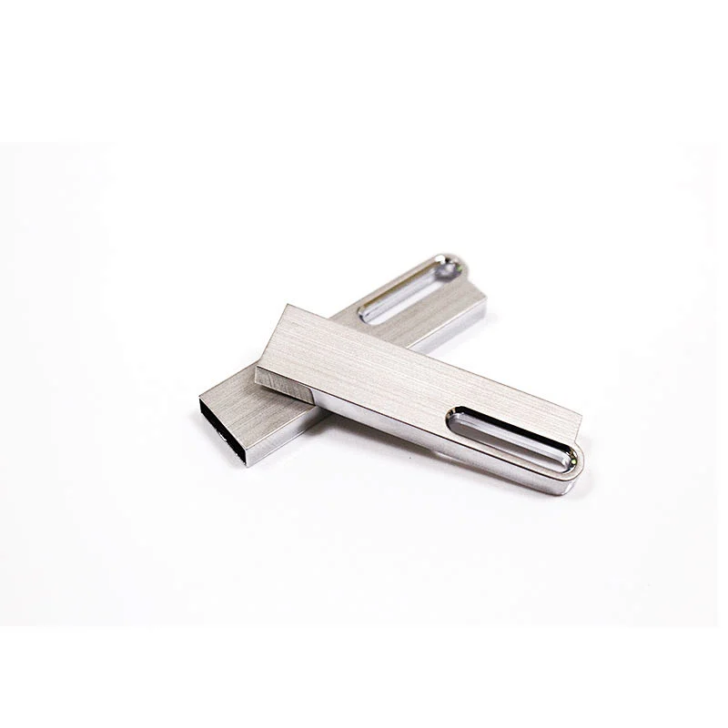 16GB Promotional Gift Customized Logo USB Flash Drive Metal Flash Cover USB Pen Drive