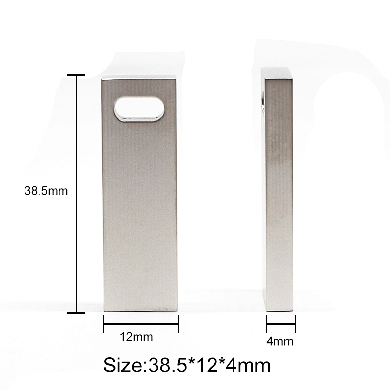 Metal Texture New Style Customized Logo USB Flash Drive for Promotional Gift