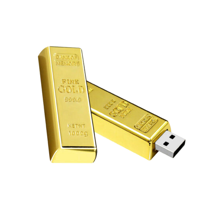 Gold Design Gadget Promotional Gift Metal USB Flash Drive USB Drive USB Driver USB Disk USB Stick