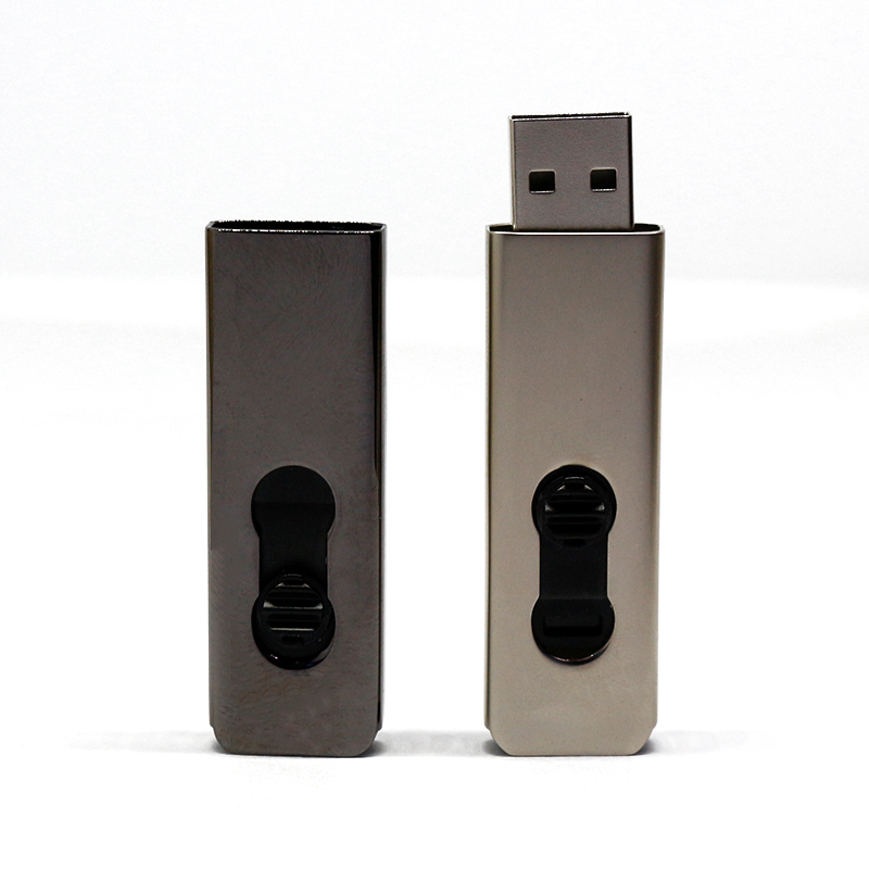 Stretch Metal USB Driver Promotional Gift Laser Logo Retractable USB Flash Drive USB Flash Disk USB Disk USB Stick USB Drive USB Driver