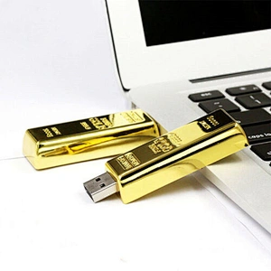 Gold Design Gadget Promotional Gift Metal USB Flash Drive USB Drive USB Driver USB Disk USB Stick