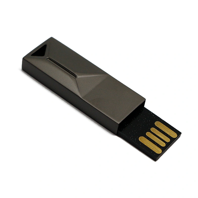 Metal Gun Color Hanging Rope Portable USB 2.0 Pen Drive USB Flash Drive USB Flash Disk USB Stick USB Disk