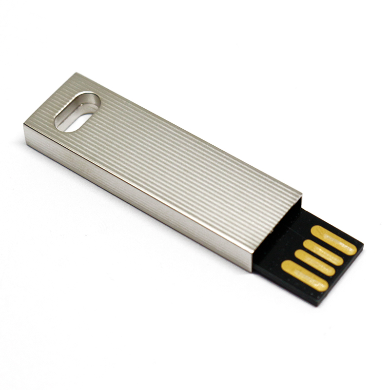 Metal Texture New Style Customized Logo USB Flash Drive for Promotional Gift