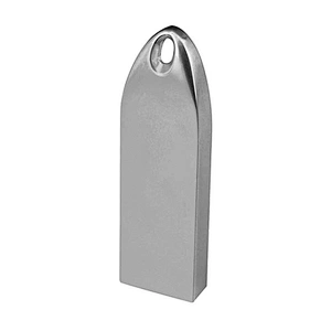 Bullet Metal Printable Logo Silvery USB Flash Drive/USB Pen Drive/USB Flash/USB Flash Disk/USB Stick