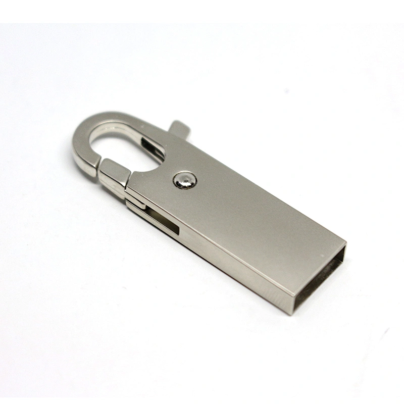 Metal Buckle Hang Bag USB Flash Drive Factory Price Low Cost USB Pen Drive Logo Printing USB Stick