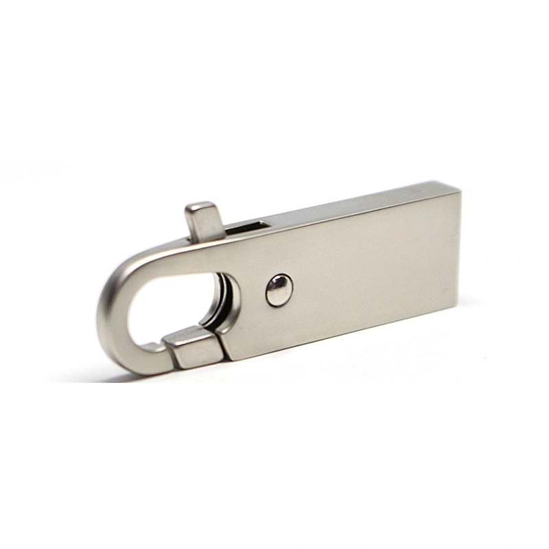Metal Buckle Hang Bag USB Flash Drive Factory Price Low Cost USB Pen Drive Logo Printing USB Stick