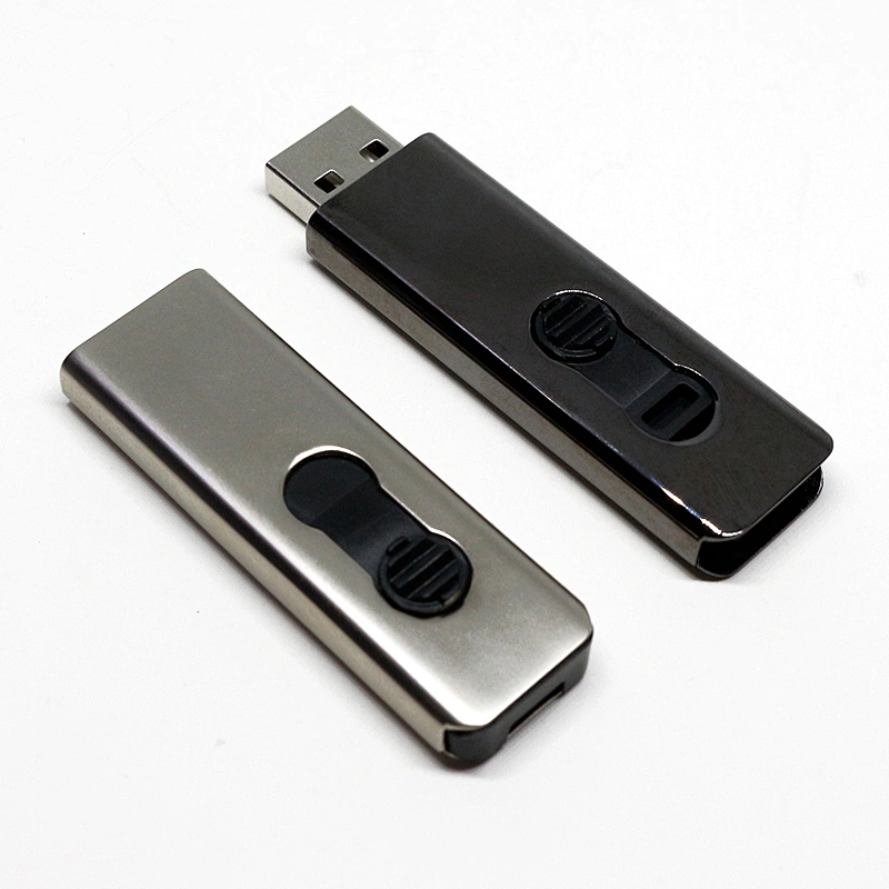 Stretch Metal USB Driver Promotional Gift Laser Logo Retractable USB Flash Drive USB Flash Disk USB Disk USB Stick USB Drive USB Driver