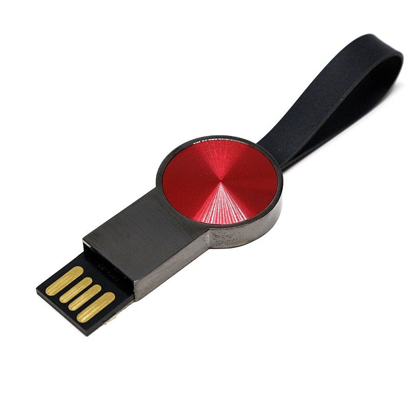 Lanyard Metal CD Portable USB Flash Drive Vehicle Mudp Mini Promotional Gift Customized Logo Pen Drive USB Disk