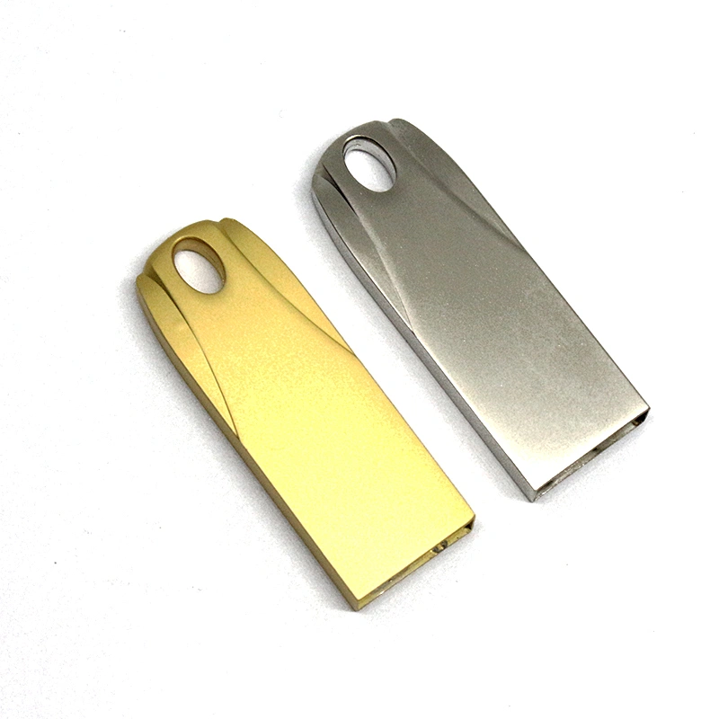 USB 64GB Bright Metal Hot Selling Stick New Product USB Flash Drive USB P[En Drive China Supply Logo Printing Flash Drive