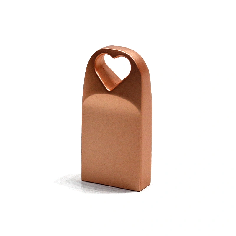 Mini Portable Heart Shape Metal USB Flash Drive USB Flash Disk USB Stick USB Drive USB Driver