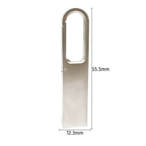 U-Shaped Needle Shaped Metal Waterproof and Printable USB Flash Drive/USB Flash Memory/USB Flash Disk/USB Pen Drive