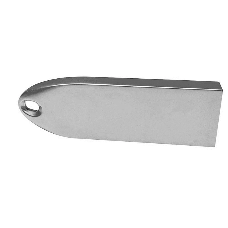 Bullet Metal Printable Logo Silvery USB Flash Drive/USB Pen Drive/USB Flash/USB Flash Disk/USB Stick