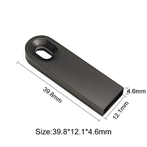 Popular Company Gift Bulk Cheap USB Flash Drive Customized Logo Metal USB Pen Drive USB Stick