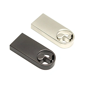 64GB Mini Metal Music USB Flash Drive Promotional Gift Two Color Logo Printing USB Flash Disk USB Disk USB Stick