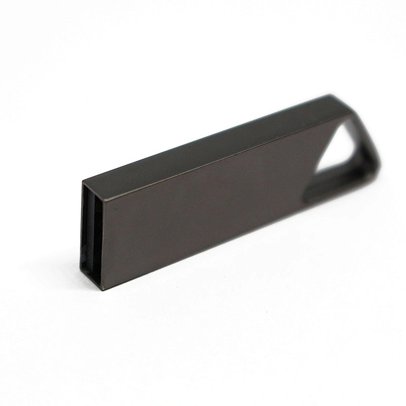 Customized Logo Gun Color Metal USB Flash Drive USB Drive USB Disk USB Stick for Promotional Gift