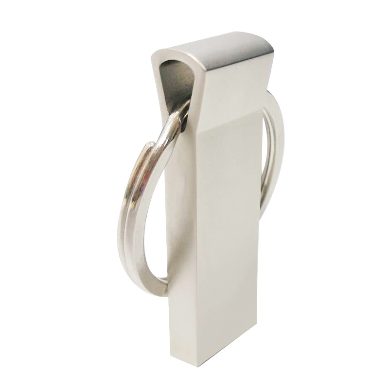 Hanging Ring Metal USB Disk Custom Printed Logo Key Chain Portable USB Flash Drive/USB Flash Memory/Pen Drive/USB Pen Drive