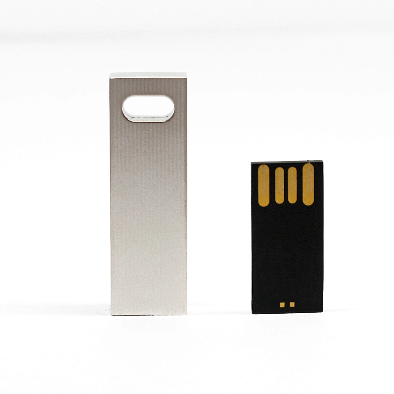 Metal Texture New Style Customized Logo USB Flash Drive for Promotional Gift