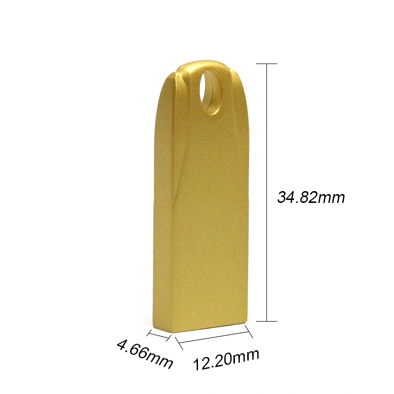 USB 64GB Bright Metal Hot Selling Stick New Product USB Flash Drive USB P[En Drive China Supply Logo Printing Flash Drive
