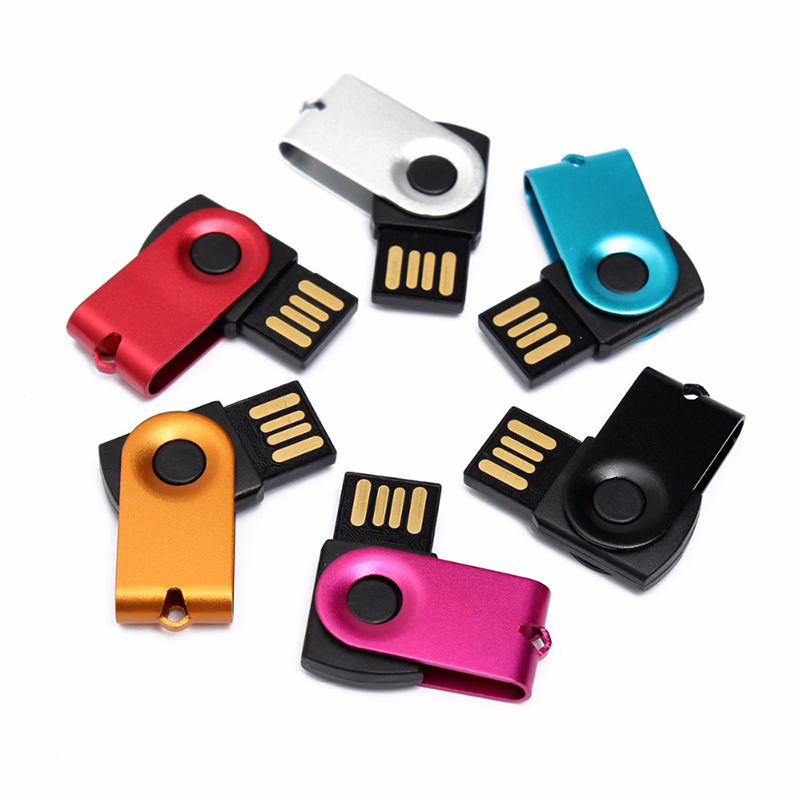 Colorful Promotional Gift Metal Material Swivel USB Flash Drive USB Disk USB Flash Disk USB Driver USB Drive USB Stick