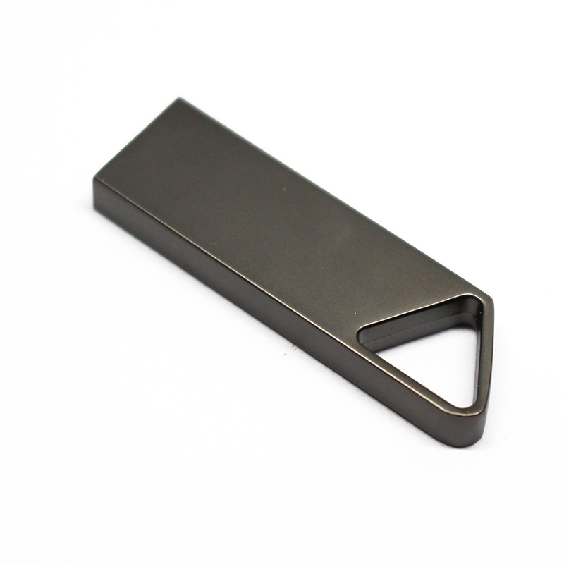 Customized Logo Gun Color Metal USB Flash Drive USB Drive USB Disk USB Stick for Promotional Gift