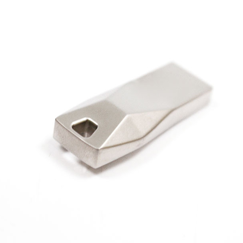 Metal Silvery Customized Logo USB Flash Drive USB Flash Disk USB Stick USB Drive Flash Drive