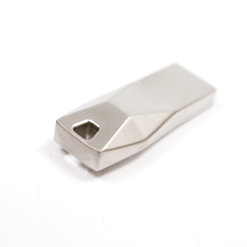 Metal Silvery Customized Logo USB Flash Drive USB Flash Disk USB Stick USB Drive Flash Drive