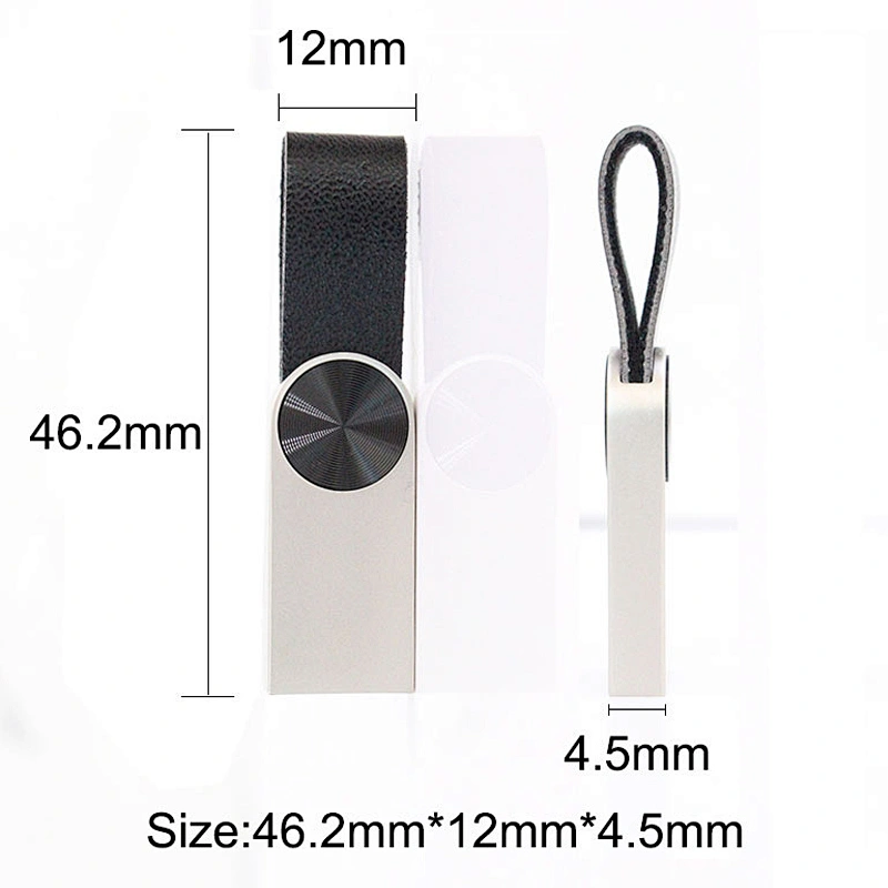 Silver Pure Metal Portable Suspension Compact Customized Logo USB Pen Drive/USB Disk USB/Flash Drive/USB Flash Drive/USB Flash Memory/USB Flash Disk