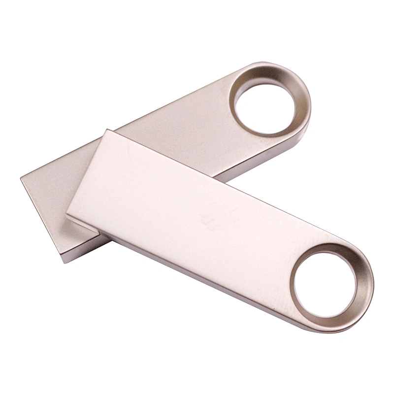 Silvery Hole Metal USB Flash Drive USB Pen Drive USB Drive USB Disk USB Stick Flash Drives with Logo