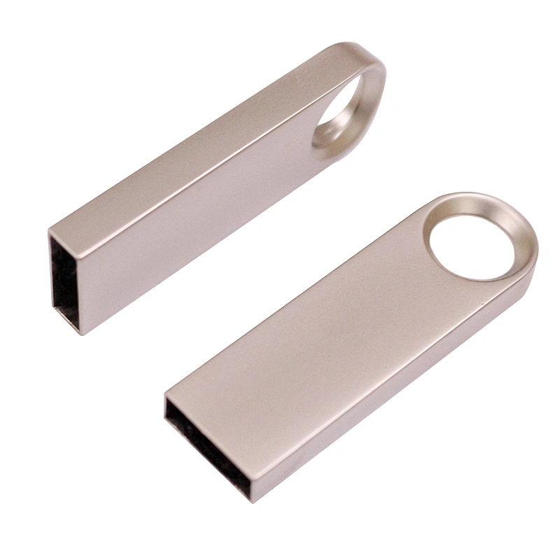 Silvery Hole Metal USB Flash Drive USB Pen Drive USB Drive USB Disk USB Stick Flash Drives with Logo