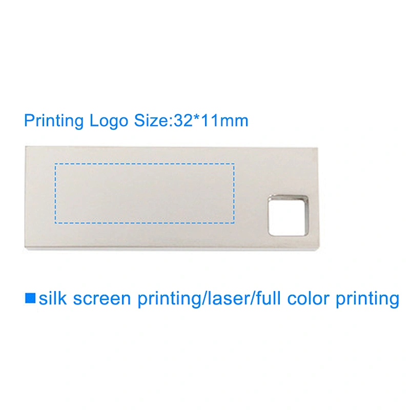Metal Square Hole Promotional USB Flash Drive USB Flash Disk USB Drive USB Driver USB Disk USB Stick