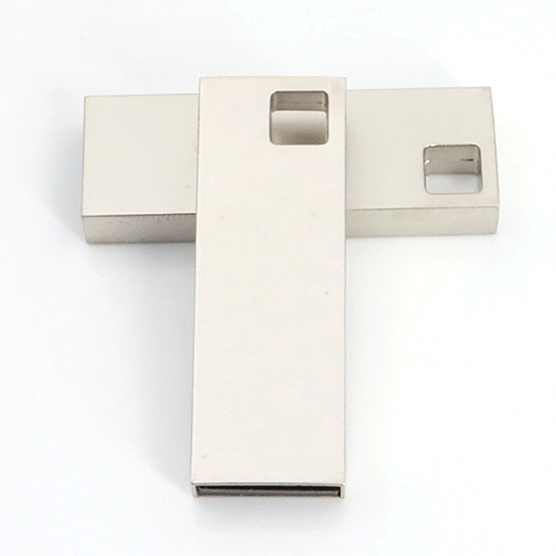 Metal Square Hole Promotional USB Flash Drive USB Flash Disk USB Drive USB Driver USB Disk USB Stick