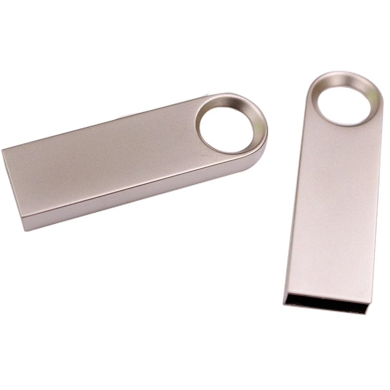 Silvery Hole Metal USB Flash Drive USB Pen Drive USB Drive USB Disk USB Stick Flash Drives with Logo