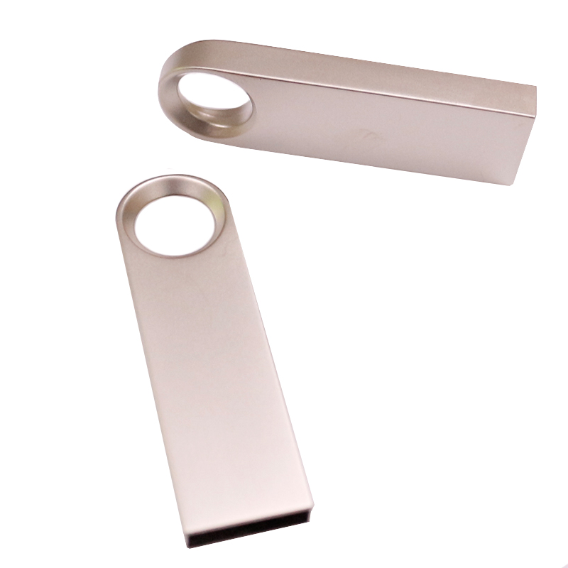 Silvery Hole Metal USB Flash Drive USB Pen Drive USB Drive USB Disk USB Stick Flash Drives with Logo