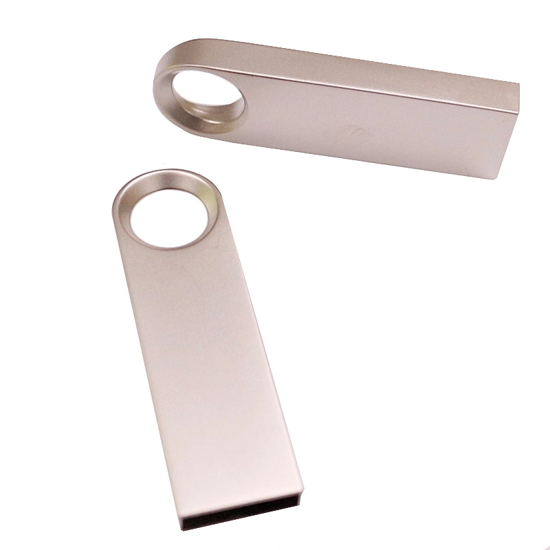 Silvery Hole Metal USB Flash Drive USB Pen Drive USB Drive USB Disk USB Stick Flash Drives with Logo